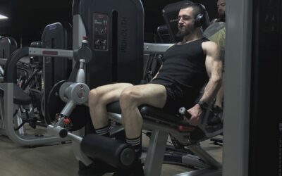 Leg extensions machine